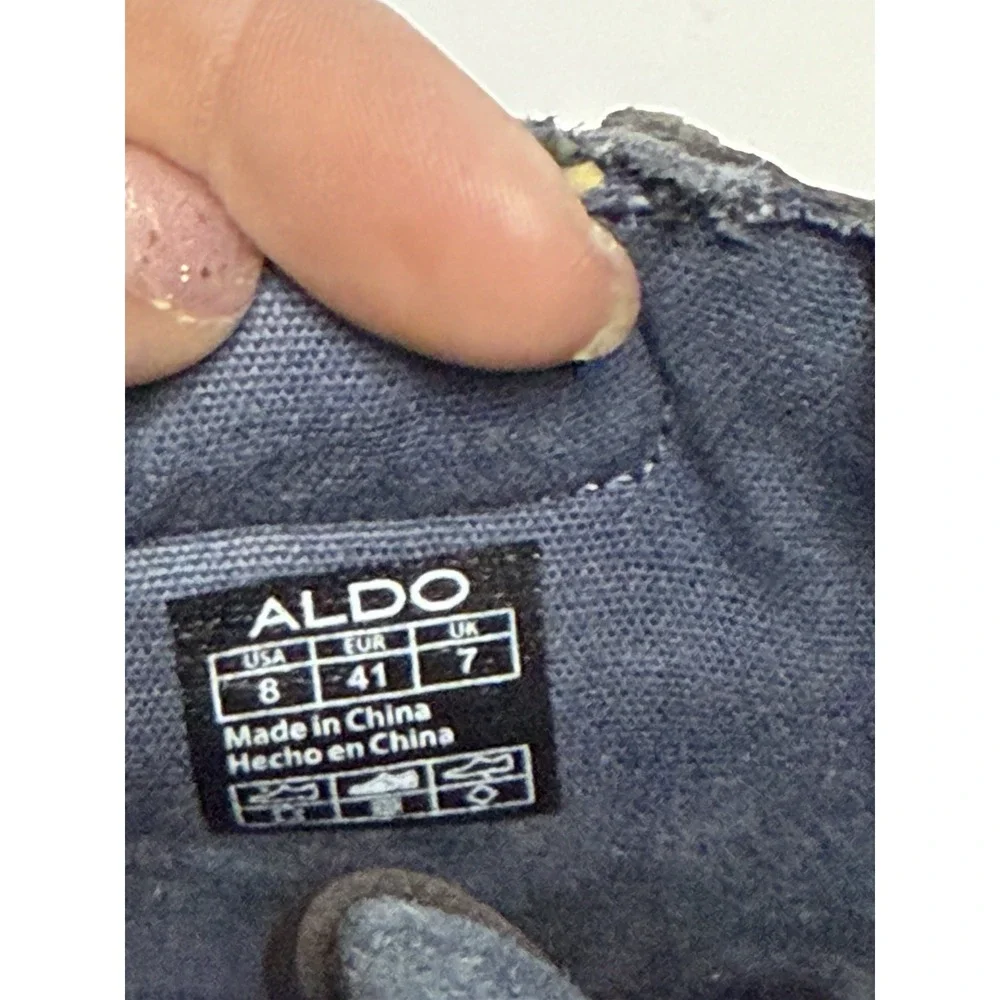 Aldo Gianacos Shoes Colour Blue Size 8 New